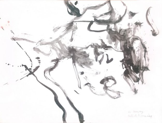 For Henry Original Painting by Willem De Kooning For Henry Original Painting by Willem De Kooning