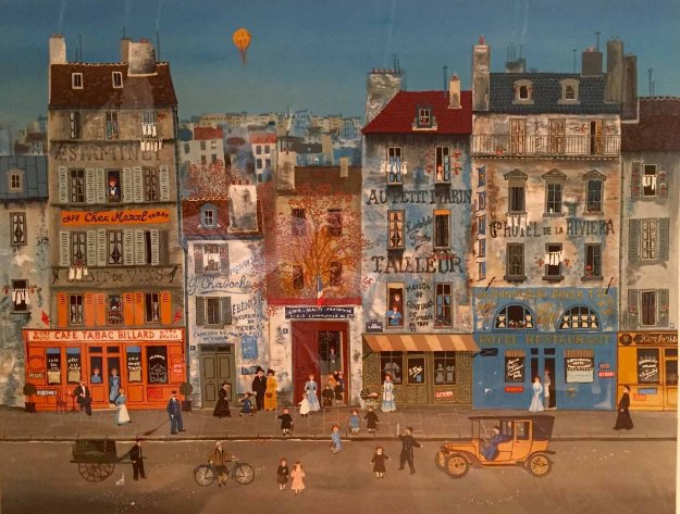 Sortie D' Ecole (Leaving School) AP 1979 Limited Edition Print - Michel Delacroix