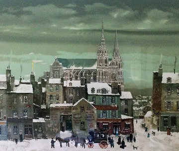 Le Cathedral de Chartres Limited Edition Print - Michel Delacroix Le Cathedral de Chartres Limited Edition Print - Michel Delacroix