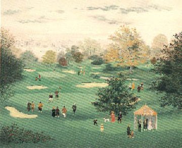 Golf a St Cloud 1990 Limited Edition Print - Michel Delacroix Golf a St Cloud 1990 Limited Edition Print - Michel Delacroix