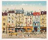 Paris Street Scene 1983 - France Limited Edition Print by Michel Delacroix - 1