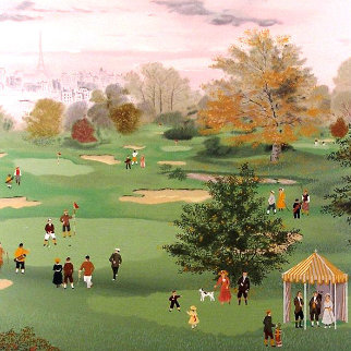 Golf at St. Cloud 1990 Limited Edition Print - Michel Delacroix Golf at St. Cloud 1990 Limited Edition Print - Michel Delacroix
