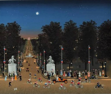 Arrivée Du Tour De France Sur Les Champs-Elysees 1990 Limited Edition Print - Michel Delacroix Arrivée Du Tour De France Sur Les Champs-Elysees 1990 Limited Edition Print - Michel Delacroix