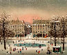 Jardin Des Tuileries La Neige - Paris, France Limited Edition Print by Michel Delacroix - 0