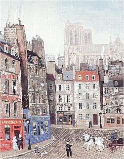 L'ombre De La Cathedrale 1994 Limited Edition Print - Michel Delacroix L'ombre De La Cathedrale 1994 Limited Edition Print - Michel Delacroix