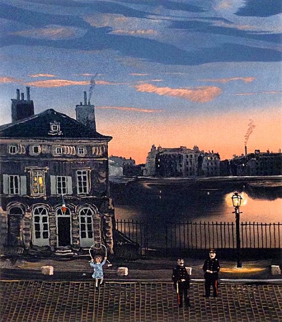 Hommage a Rousseau 1979 by Michel Delacroix For Sale on Art Brokerage