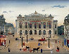 La Place de l'Opera (Academy of National Music) 1979 - Paris, France Limited Edition Print by Michel Delacroix - 0