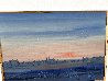 Untitled Notre Dame Cityscape  21x26 - France Original Painting by Michel Delacroix - 3