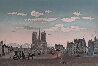 Notre Dame au Crepuscule 1982 - Paris, France Limited Edition Print by Michel Delacroix - 0