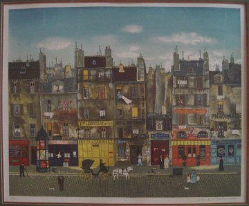 A La Manille 1979 Limited Edition Print - Michel Delacroix A La Manille 1979 Limited Edition Print - Michel Delacroix