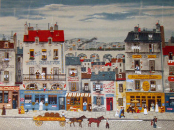 Hotel Bellevue Limited Edition Print - Michel Delacroix Hotel Bellevue Limited Edition Print - Michel Delacroix