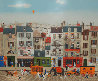 Untitled French Street Scene - Paris Limited Edition Print by Michel Delacroix - 0