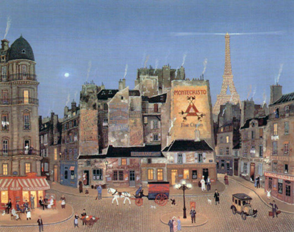 Montecristo Le Cigare Des Arts 1998 Limited Edition Print by Michel Delacroix Montecristo Le Cigare Des Arts 1998 Limited Edition Print by Michel Delacroix