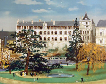 Blois 1987 Limited Edition Print - Michel Delacroix Blois 1987 Limited Edition Print - Michel Delacroix