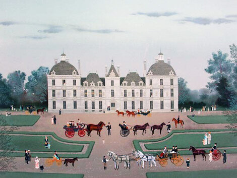 Cheverney 1988 - France Limited Edition Print - Michel Delacroix