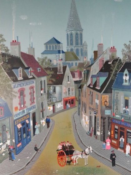 Hommage a Rousseau 1979 Limited Edition Print by Michel Delacroix Hommage a Rousseau 1979 Limited Edition Print by Michel Delacroix
