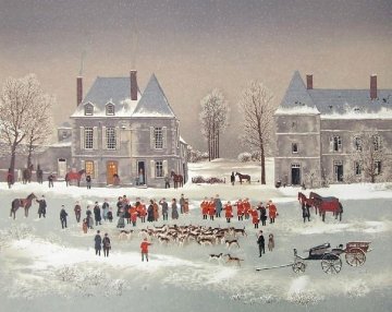 Les Honneurs 1988 Limited Edition Print - Michel Delacroix Les Honneurs 1988 Limited Edition Print - Michel Delacroix