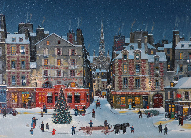 Noel! Noel! AP Limited Edition Print - Michel Delacroix