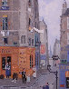 Le Bar Du Pont Marie 1999 13x15 Original Painting by Michel Delacroix - 0 Le Bar Du Pont Marie 1999 13x15 Original Painting by Michel Delacroix - 0