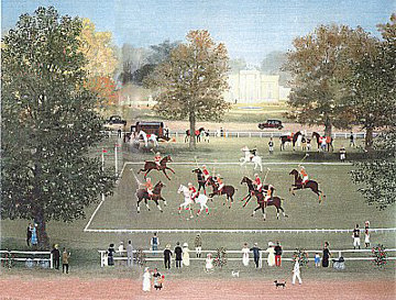 Polo a Bagatelle 1990 Limited Edition Print - Michel Delacroix Polo a Bagatelle 1990 Limited Edition Print - Michel Delacroix