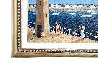 Un Soir Apre L’orage 2005 21x24 - France Original Painting by Fabienne Delacroix - 2