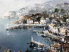 Port De Nice 1983 19x23 Original Painting by Lucien DeLaRue - 0