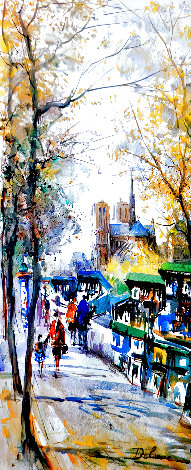 Paris Notre Dame - France Limited Edition Print - Lucien DeLaRue
