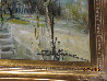 Les Toites De Montemarte (the Rooftops of Montmarte) 38x60 Huge - Paris, France Original Painting by Lucien DeLaRue - 2