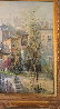 Les Toites De Montemarte (the Rooftops of Montmarte) 38x60 Huge - Paris, France Original Painting by Lucien DeLaRue - 7