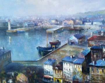 Untitled Painting 44x37 Original Painting - Lucien DeLaRue Untitled Painting 44x37 Original Painting - Lucien DeLaRue