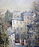 Les Taites De Montmartre Original Painting by Lucien DeLaRue - 0 Les Taites De Montmartre Original Painting by Lucien DeLaRue - 0
