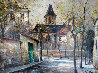 Paris Church 26x29 - France Original Painting by Lucien DeLaRue - 0
