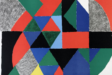 Polyphonie 1970 Limited Edition Print - Sonia Delaunay Polyphonie 1970 Limited Edition Print - Sonia Delaunay