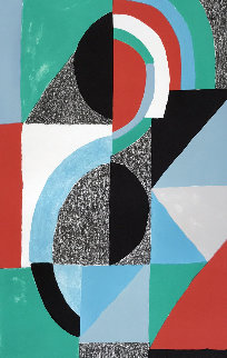 Oriflamme 1967 Limited Edition Print - Sonia Delaunay Oriflamme 1967 Limited Edition Print - Sonia Delaunay