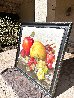 Untitled Still Life 56x56 - Huge Painting Original Painting by Victor Del Castillo - 4