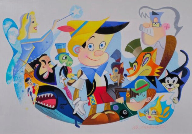 Pinocchio's World From Walt Disney by Robert de Michiell - For