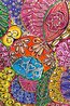 Abstract Floral - 2024 32x32 Original Painting by Joanne den Dulk - 2 Abstract Floral - 2024 32x32 Original Painting by Joanne den Dulk - 2