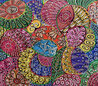 Abstract Floral - 2024 32x32 Original Painting by Joanne den Dulk - 0 Abstract Floral - 2024 32x32 Original Painting by Joanne den Dulk - 0