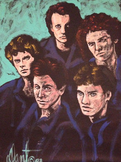 Loverboy 1983 48x36 Super Huge Original Painting - Denny Dent Loverboy 1983 48x36 Super Huge Original Painting - Denny Dent
