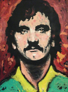 Joe Walsh From the Eagles 1983 48x36 Huge Original Painting - Denny Dent Joe Walsh From the Eagles 1983 48x36 Huge Original Painting - Denny Dent
