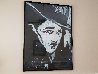 Charlie Chaplin 1995 71x54 Huge Original Painting by Denny Dent - 2