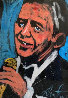 Frank Sinatra 1993 51x70 Original Painting by Denny Dent - 0 Frank Sinatra 1993 51x70 Original Painting by Denny Dent - 0
