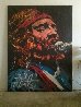 Willie Nelson 1992 69x52 Original Painting by Denny Dent - 1