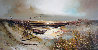 Untitled Painting 1978 29x53 Huge Original Painting by Patrick Denoun - 0