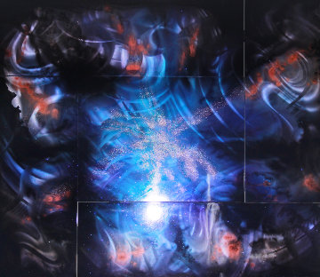 Sunshine, 5 Panels 2012 42x48 Super Huge Original Painting - Chris DeRubeis Sunshine, 5 Panels 2012 42x48 Super Huge Original Painting - Chris DeRubeis