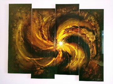 Star Burst 2010 38x40 Huge Original Painting - Chris DeRubeis Star Burst 2010 38x40 Huge Original Painting - Chris DeRubeis