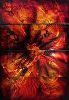 Burst 36x48 Huge - 4 Panels Original Painting by Chris DeRubeis - 0
