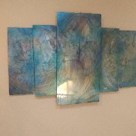 Abalone 48x72 Super Huge Original Painting by Chris DeRubeis - 2 Abalone 48x72 Super Huge Original Painting by Chris DeRubeis - 2
