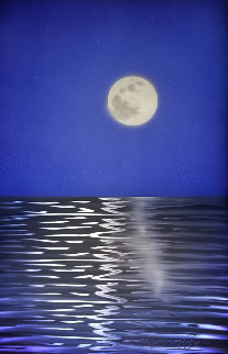 Blue 36x24 Original Painting - Chris DeRubeis Blue 36x24 Original Painting - Chris DeRubeis