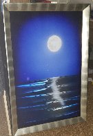Blue Moon 2014 36x24 Original Painting by Chris DeRubeis - 3